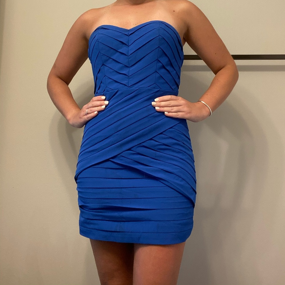 Blue dress